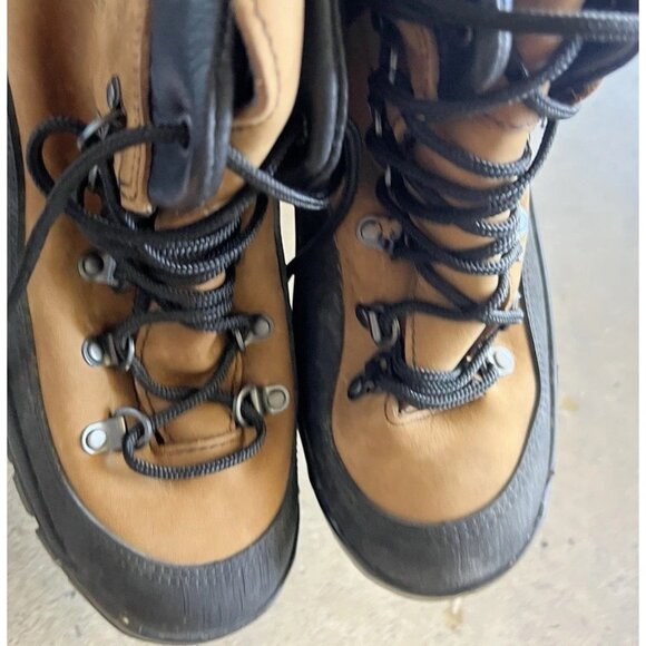 Vintage Danner Men’s Leather Boots Combat Hiker 43513X 2010 Brown Black Size 8 - Picture 2 of 16